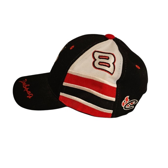 Vintage Dale Earnhardt Jr #8‎ Budweiser Baseball Hat Cap Checker Flag - Picture 3 of 6